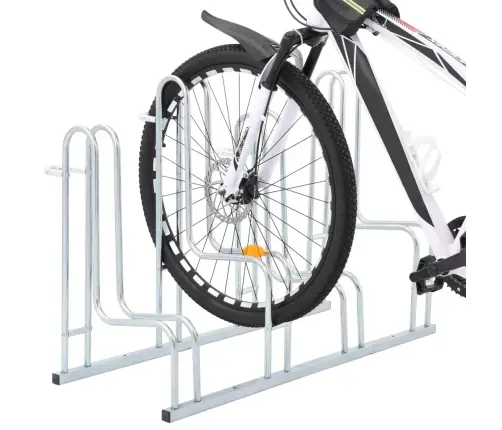 Jalgrattahoidja 4 Jalgrattale, Eraldiseisev, Tsingitud Teras