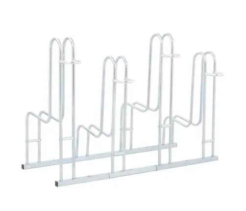 Jalgrattahoidja 4 Jalgrattale, Eraldiseisev, Tsingitud Teras