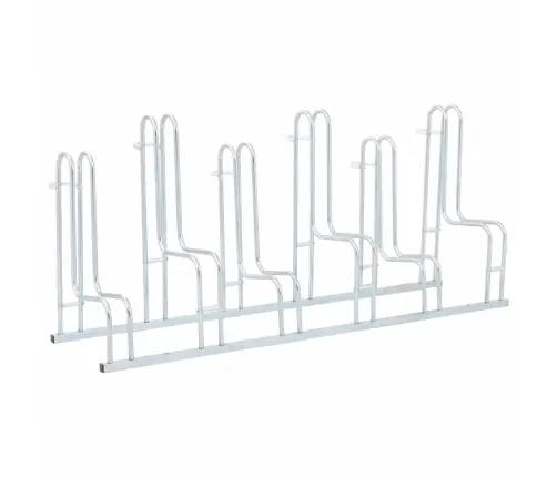 Velosipēdu Statīvs, 6 Velosipēdiem, Cinkots Tērauds Vidaxl