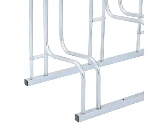 Velosipēdu Statīvs, 6 Velosipēdiem, Cinkots Tērauds Vidaxl