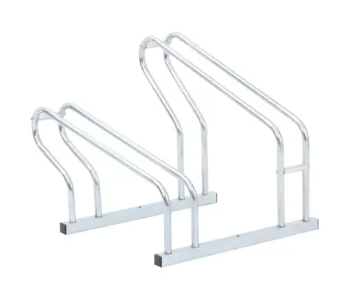 Velosipēdu Statīvs, 2 Velosipēdiem, Cinkots Tērauds Vidaxl