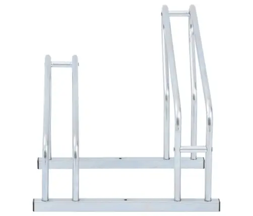 Velosipēdu Statīvs, 2 Velosipēdiem, Cinkots Tērauds Vidaxl