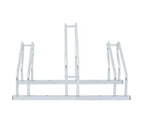 Velosipēdu Statīvs, 3 Velosipēdiem, Cinkots Tērauds Vidaxl