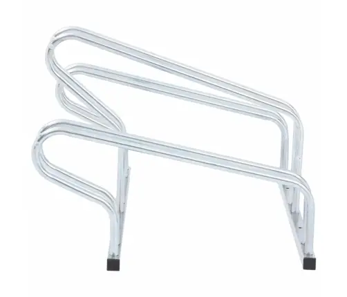 Velosipēdu Statīvs, 3 Velosipēdiem, Cinkots Tērauds Vidaxl