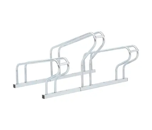 Velosipēdu Statīvs, 3 Velosipēdiem, Cinkots Tērauds Vidaxl