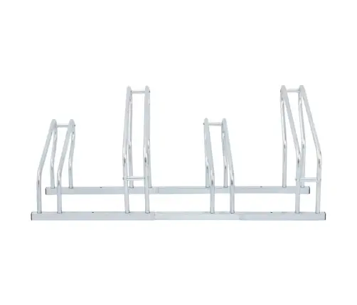 Velosipēdu Statīvs, 4 Velosipēdiem, Cinkots Tērauds Vidaxl