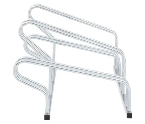 Velosipēdu Statīvs, 4 Velosipēdiem, Cinkots Tērauds Vidaxl