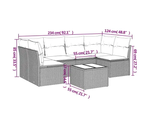 7-Daļīgs Dārza Dīvāna Komplekts Ar Matračiem, Melna Pe Vidaxl 7-Daļīgs Dārza Dīvāna Komplekts Ar Matračiem, Melna Pe Vidaxl