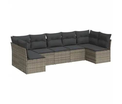 7-Osaline Aiadiivani Komplekt Patjadega, Hall, Polürotang