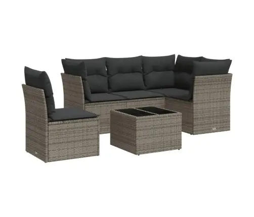 6-Osaline Aiadiivani Komplekt Patjadega, Hall, Polürotang