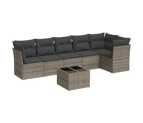 7-Osaline Aiadiivani Komplekt Patjadega, Hall, Polürotang