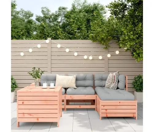 Sodo Sofos Komplektas, 5 Dalių, Douglas Eglės Masyvas