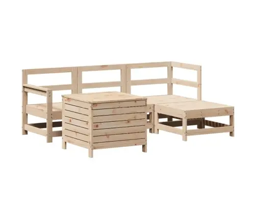 5-Osaline Aiadiivani Komplekt, Männipuit