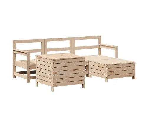 5-Osaline Aiadiivani Komplekt, Männipuit