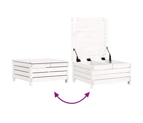 5-Osaline Aiadiivani Komplekt, Valge, Männipuit