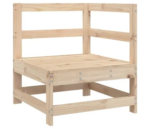 Sodo Sofos Komplektas, 7 Dalių, Pušies Medienos Masyvas