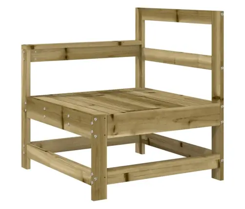 8-Daļīgs Dārza Dīvānu Komplekts, Impregnēts Priedes Koks Vidaxl