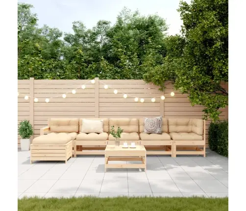 7-Osaline Aiadiivanikomplekt, Männipuit