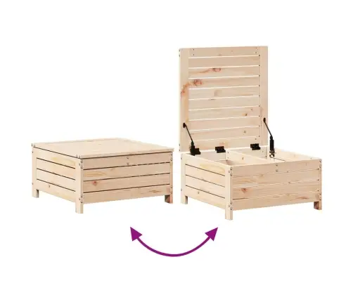 7-Daļīgs Dārza Mēbeļu Komplekts, Priedes Masīvkoks Vidaxl