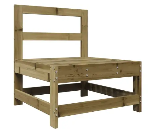 7-Daļīgs Dārza Mēbeļu Komplekts, Impregnēts Priedes Koks Vidaxl