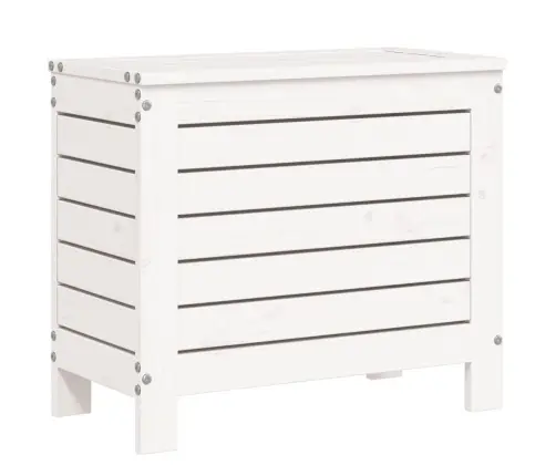 Sodo Sofos Komplektas, 10 Dalių, Baltas, Pušies Masyvas