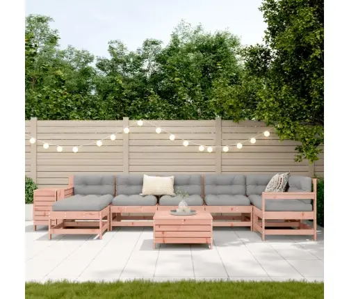 9-Daļīgs Dārza Dīvānu Komplekts, Egles Masīvkoks Vidaxl