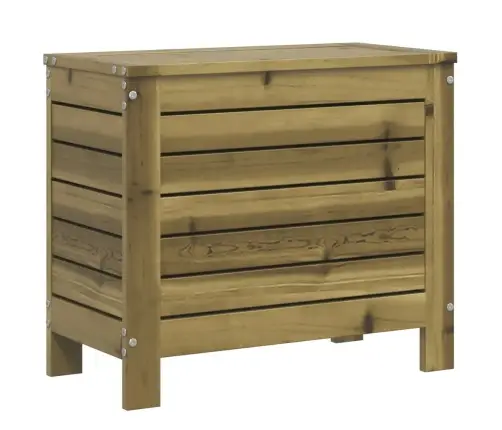 10-Daļīgs Dārza Dīvānu Komplekts, Impregnēts Priedes Koks Vidaxl