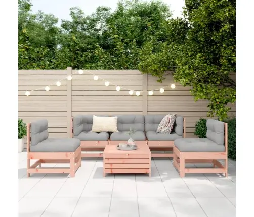 6-Daļīgs Dārza Dīvānu Komplekts, Egles Masīvkoks Vidaxl