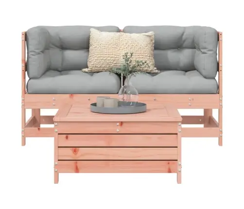 Sodo Sofos Komplektas, 3 Dalių, Douglas Eglės Masyvas