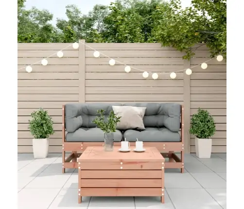 3-Daļīgs Dārza Atpūtas Mēbeļu Komplekts Ar Matračiem, Egle Vidaxl