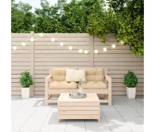 3-Daļīgs Dārza Dīvānu Komplekts, Priedes Masīvkoks Vidaxl