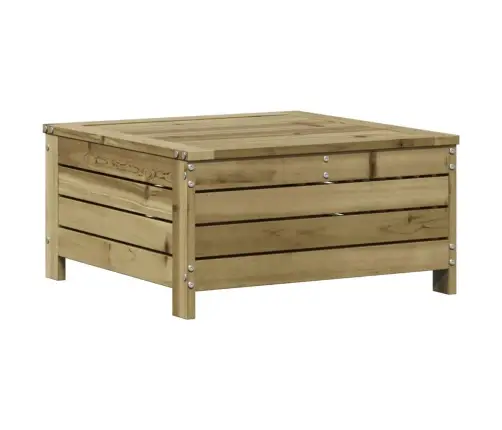 3-Osaline Aiamööbli Komplekt Patjadega, Immutatud Männipuit