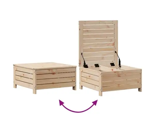 4-Daļīgs Dārza Atpūtas Mēbeļu Komplekts Ar Matračiem, Priede Vidaxl