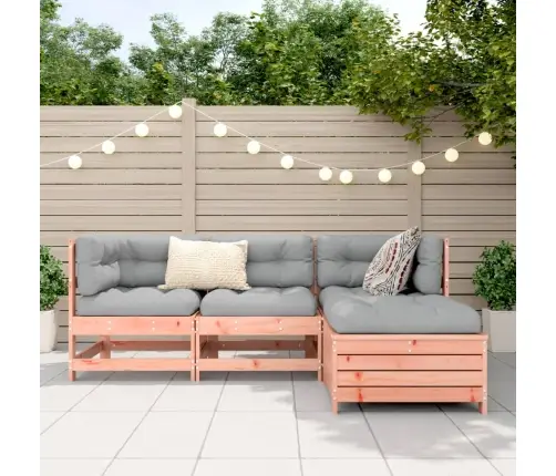 4-Daļīgs Dārza Dīvānu Komplekts, Egles Masīvkoks Vidaxl