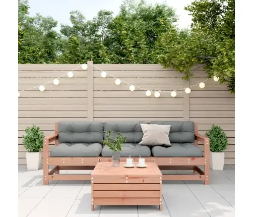 4-Daļīgs Dārza Atpūtas Mēbeļu Komplekts Ar Matračiem, Egle Vidaxl