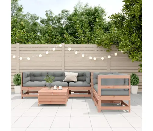 6-Daļīgs Dārza Atpūtas Mēbeļu Komplekts Ar Matračiem, Egle Vidaxl