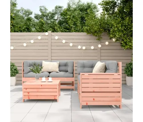 5-Daļīgs Dārza Dīvānu Komplekts, Egles Masīvkoks Vidaxl