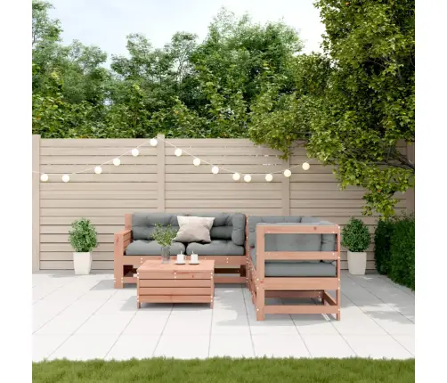 5-Daļīgs Dārza Atpūtas Mēbeļu Komplekts Ar Matračiem, Egle Vidaxl