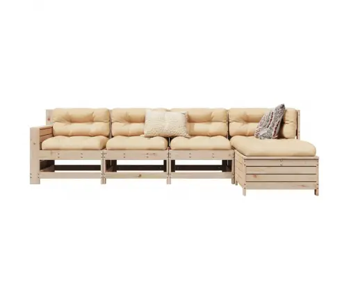 5-Osaline Aiadiivani Komplekt, Männipuit