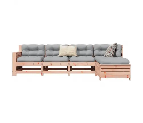 5-Daļīgs Dārza Dīvānu Komplekts, Egles Masīvkoks Vidaxl