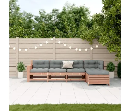 5-Daļīgs Dārza Atpūtas Mēbeļu Komplekts Ar Matračiem, Egle Vidaxl