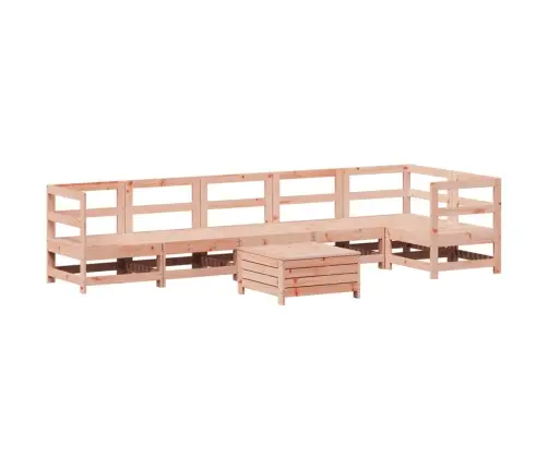 7-Daļīgs Dārza Dīvānu Komplekts, Egles Masīvkoks Vidaxl