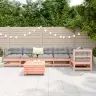 7-Daļīgs Dārza Dīvānu Komplekts, Egles Masīvkoks Vidaxl