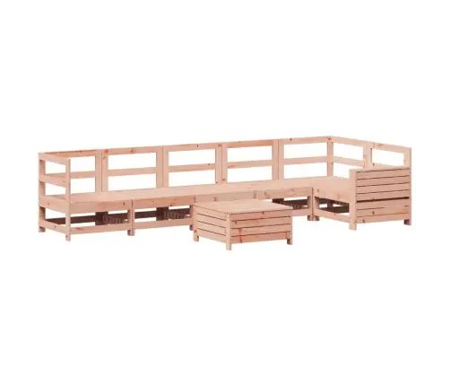 7-Daļīgs Dārza Dīvānu Komplekts, Egles Masīvkoks Vidaxl