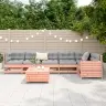 7-Daļīgs Dārza Dīvānu Komplekts, Egles Masīvkoks Vidaxl