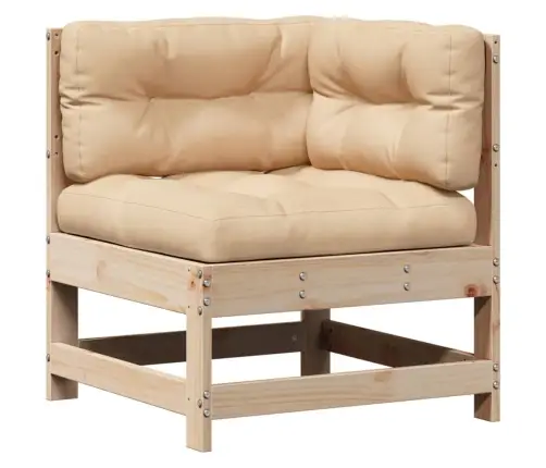 7-Daļīgs Dārza Atpūtas Mēbeļu Komplekts Ar Pelēkiem Matračiem Vidaxl