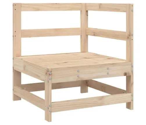 Sodo Sofos Komplektas, 7 Dalių, Pušies Medienos Masyvas