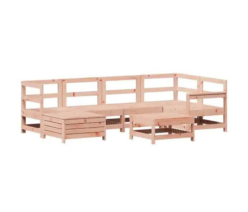 7-Daļīgs Dārza Dīvānu Komplekts, Egles Masīvkoks Vidaxl