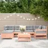 7-Daļīgs Dārza Dīvānu Komplekts, Egles Masīvkoks Vidaxl