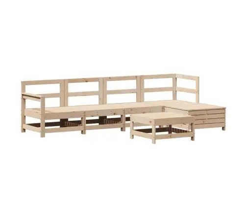 6-Osaline Aiadiivani Komplekt, Männipuit